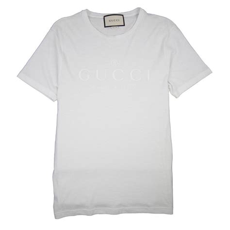 white and black gucci shirt|plain white gucci shirt.